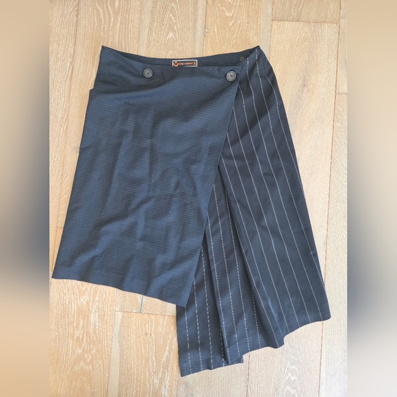 Cop. Copine Vintage Anais Wrap Skirt Size 8US 40EU - Rare Item - Picture 12 of 16